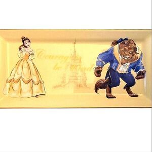 Disney Beauty and the Beast Courage To Be Kind Rectangular Platter